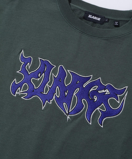 Metal Crewneck Sweatshirt (Black)