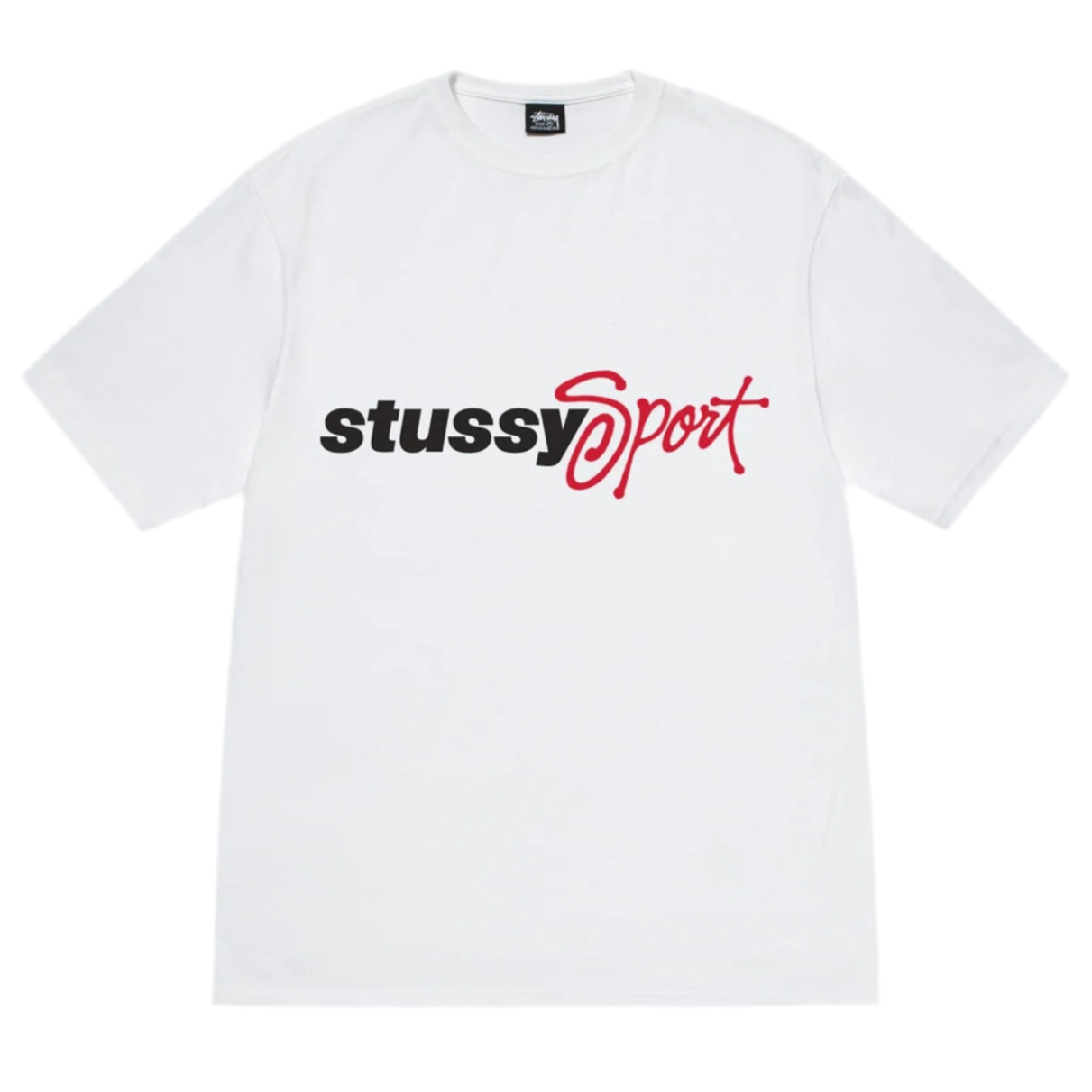 Sport Script Tee (White)