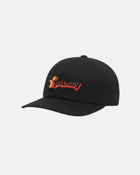 Low Pro 3 Star Strapback (Black)