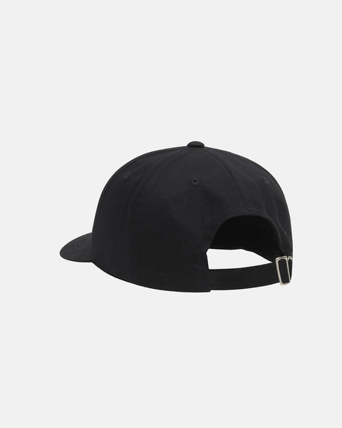 Low Pro 3 Star Strapback (Black)