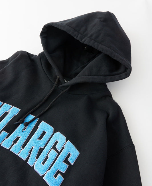 Chenille Logo Hoodie (Black)