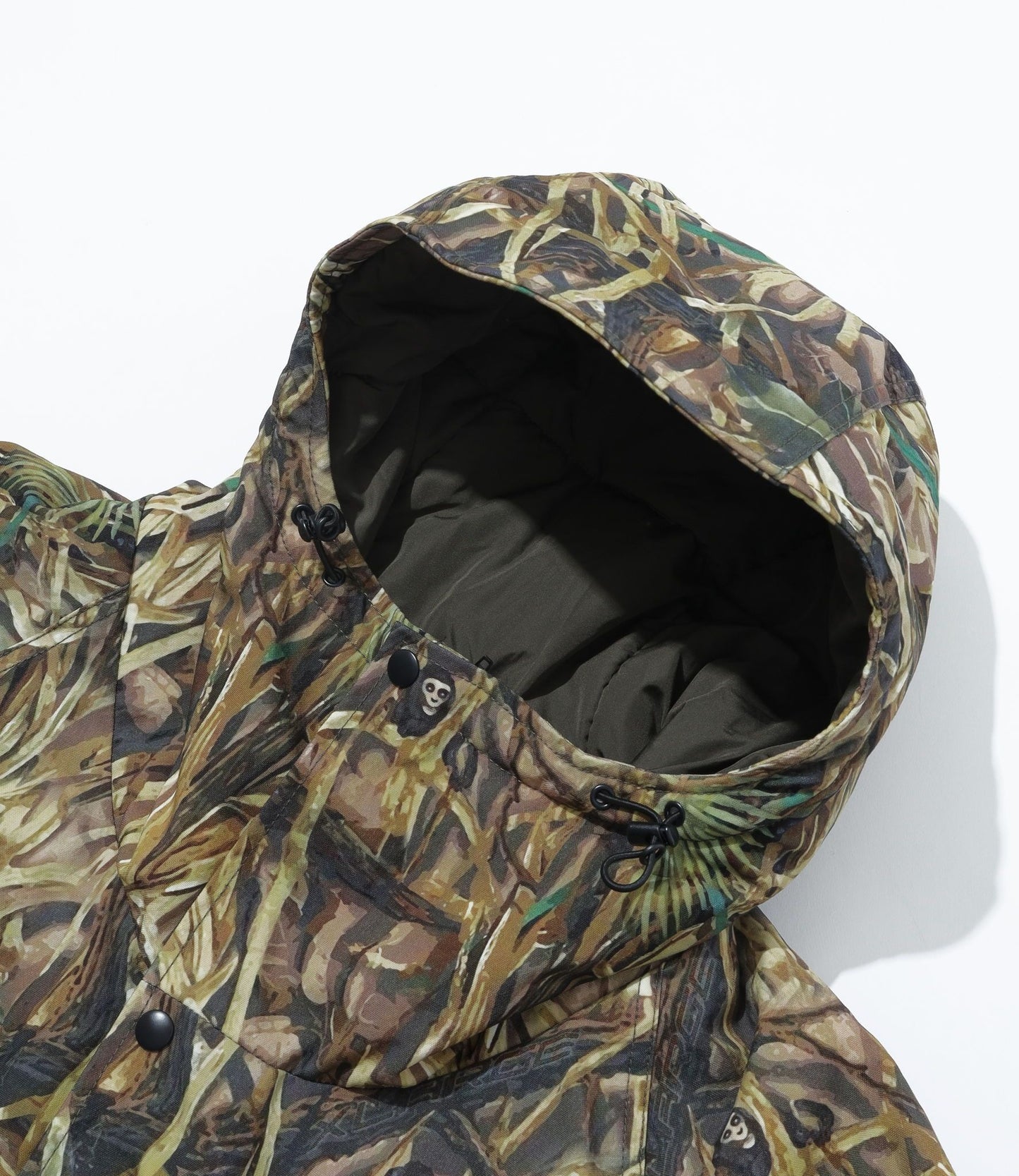 Hooded Puffer Jacket (Camo)