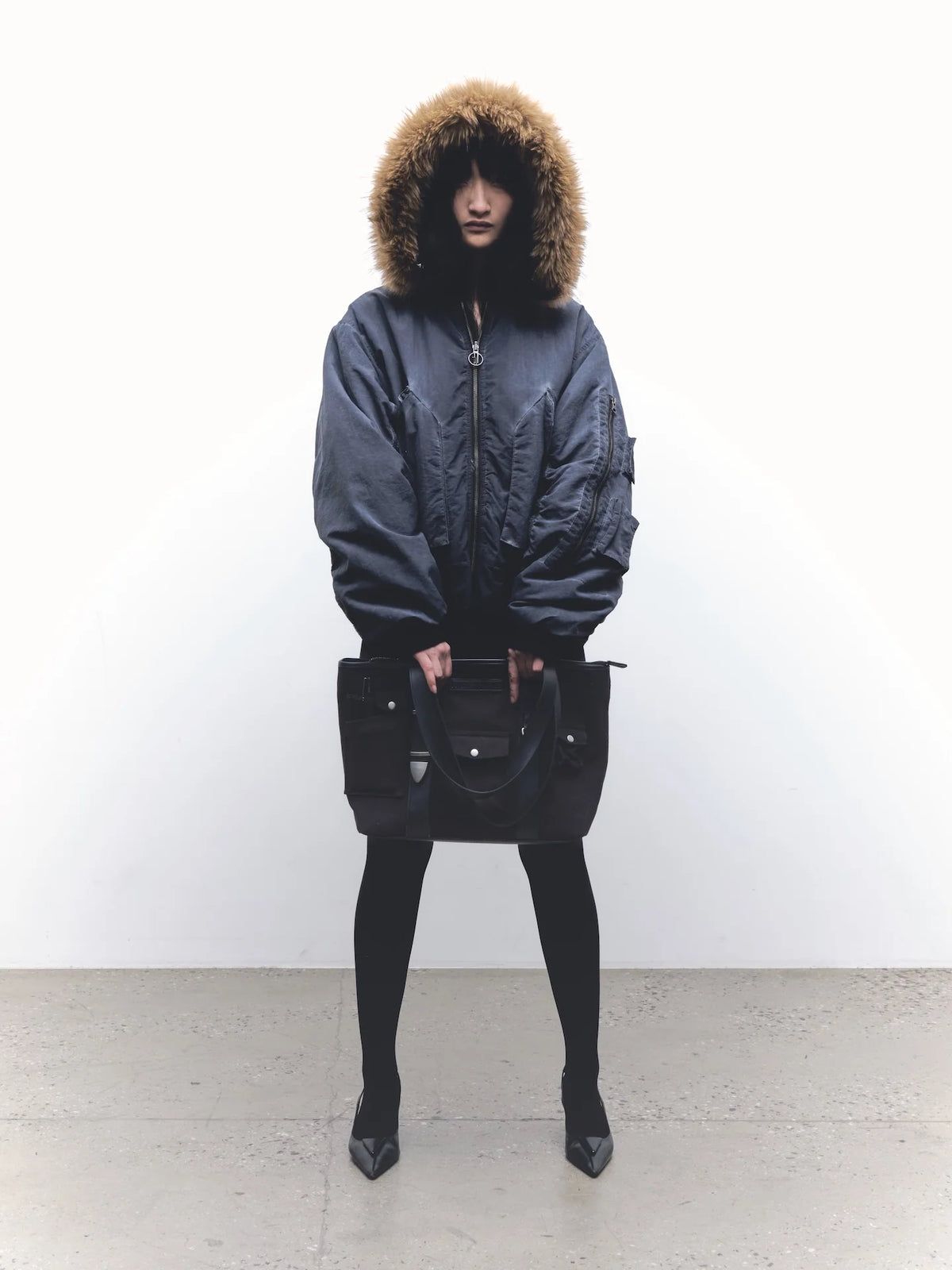 Fur Hood Bomber