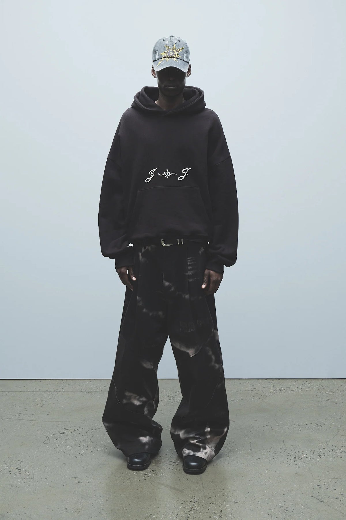 Pearl Beaded Hoodie