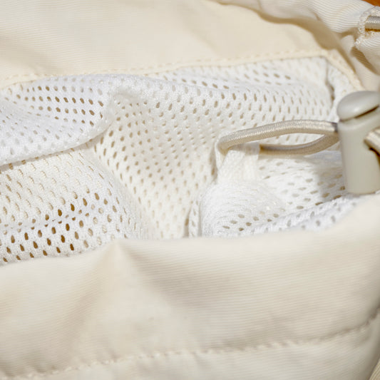 Wordmark Nylon Pants (Bone)