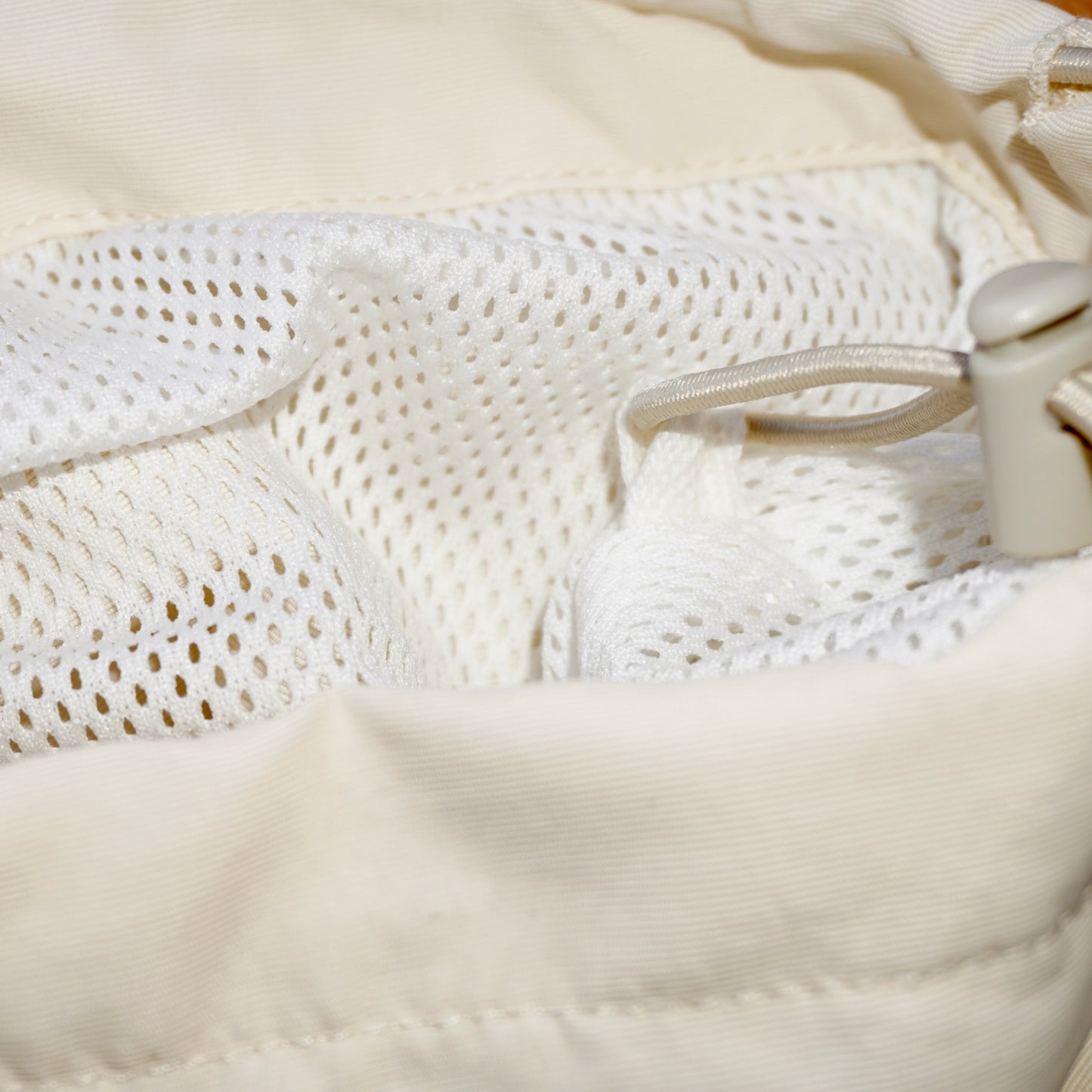 Wordmark Nylon Pants (Bone)