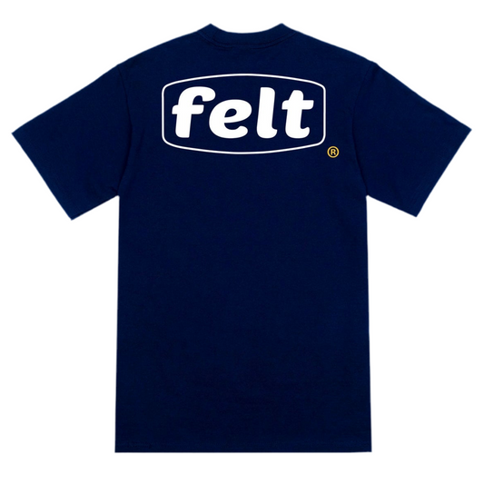 Work Logo Tee (Navy)