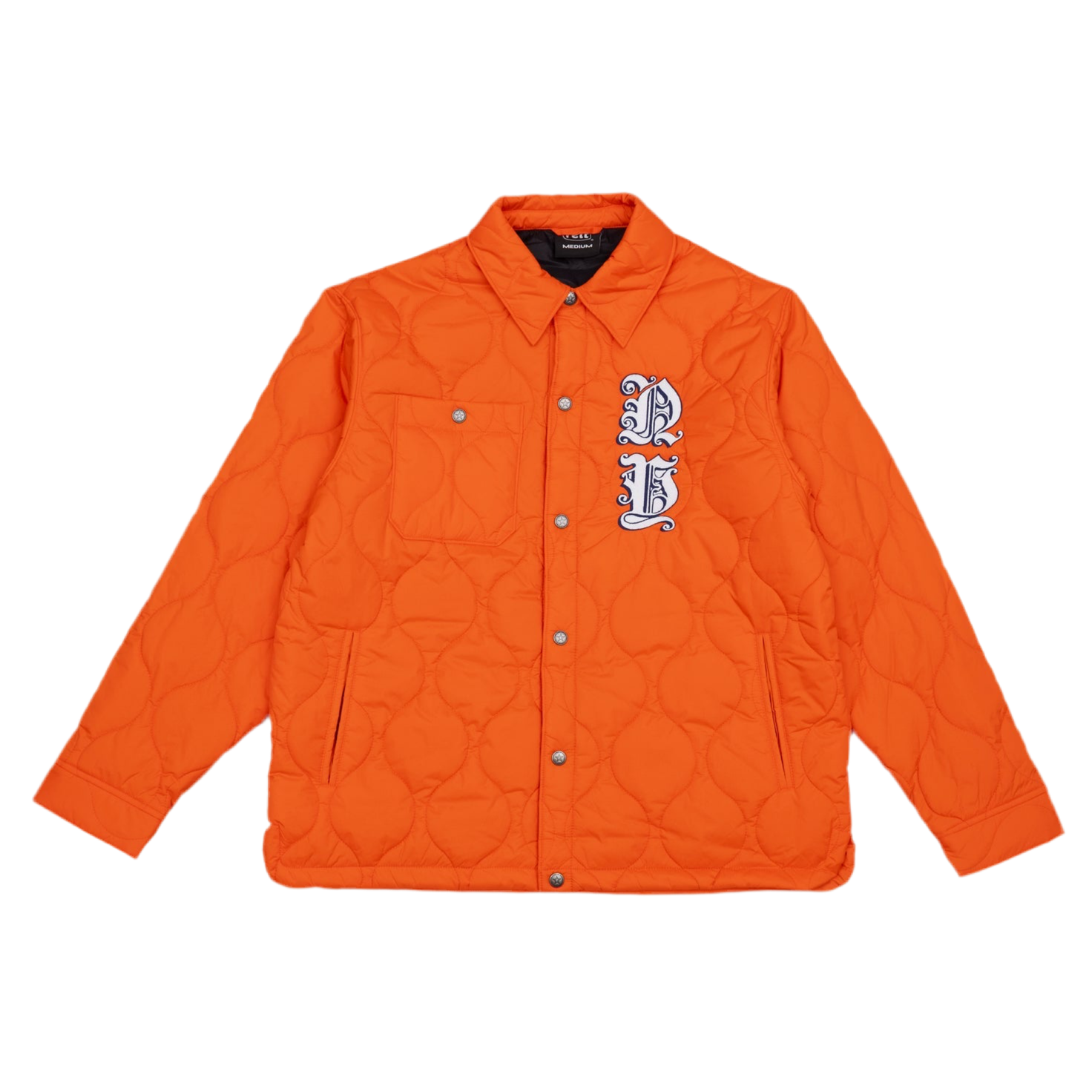 NY Quilted Jacket (Safety Orange)