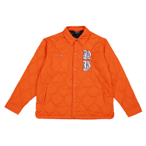 NY Quilted Jacket (Safety Orange)