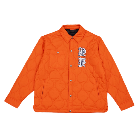 NY Quilted Jacket (Safety Orange)