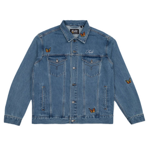 Butterfly Garden Denim Jacket