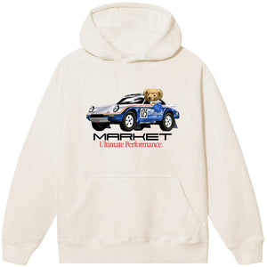 Ultimate Rally Bear Hoodie (Ecru)