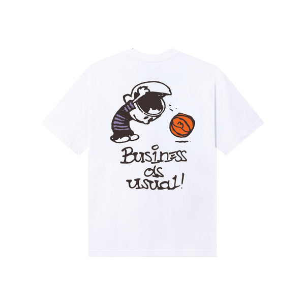 Business As Usual Tee (White)