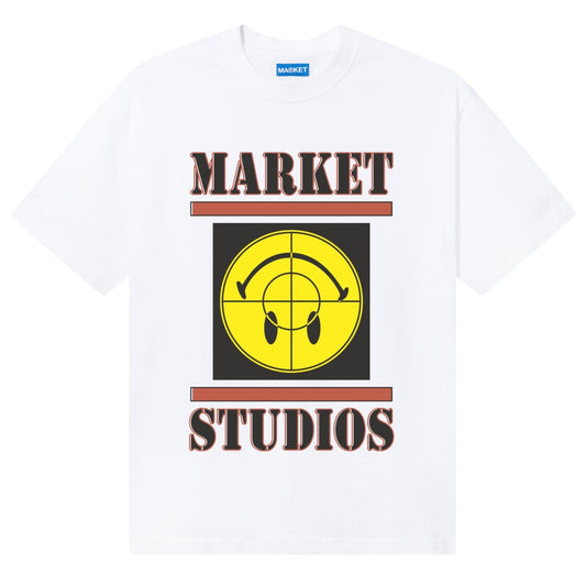 Smiley Focus Tee (White)