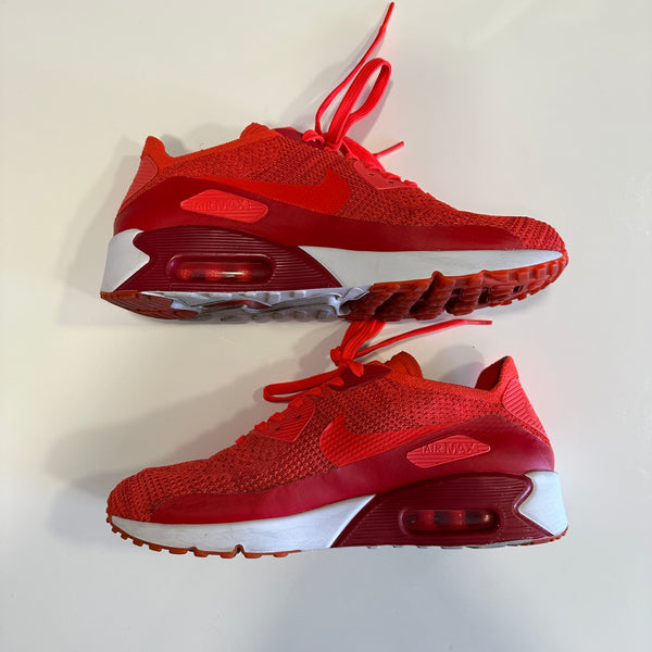 Air Max 90 Ultra 2.0 Flyknit "Bright Crimson" (De Uso)(8MX)