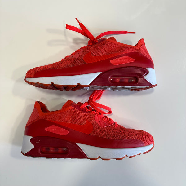 Air Max 90 Ultra 2.0 Flyknit "Bright Crimson" (De Uso)(8MX)