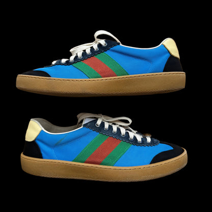 Gucci Web Accent Nylon “Bright Blue” (De Uso)