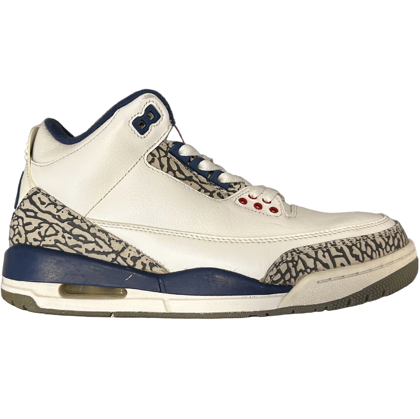 Jordan 3 Retro "True Blue" (De Uso)