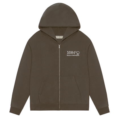 Southwest Zip-up Hoodie (Brown)