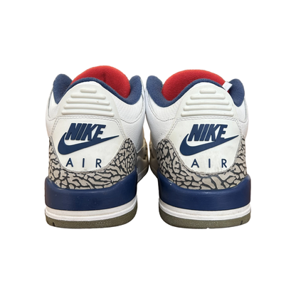 Jordan 3 Retro "True Blue" (De Uso)