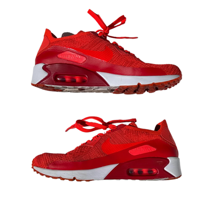 Air Max 90 Ultra 2.0 Flyknit "Bright Crimson" (De Uso)