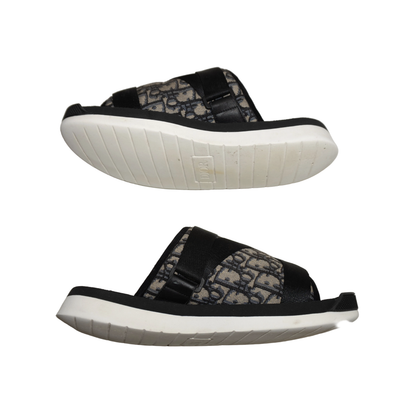 Alpha Sandal "Dior Oblique/Beige Black" (De Uso)