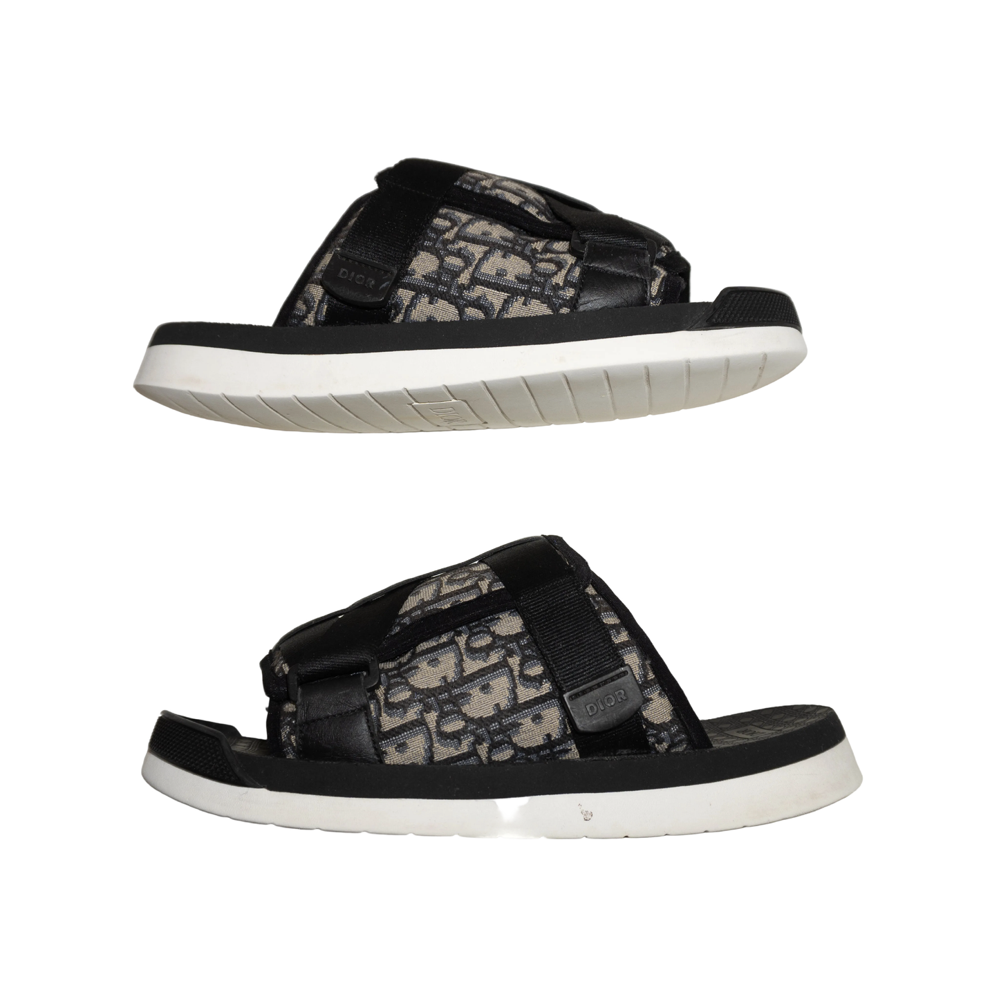 Alpha Sandal "Dior Oblique/Beige Black" (De Uso)
