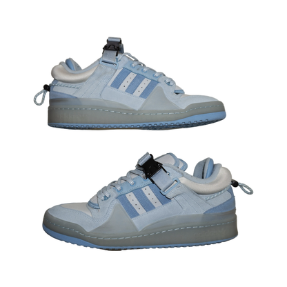 Bad Bunny x adidas Forum Buckle Low “Blue Tint” (De Uso)