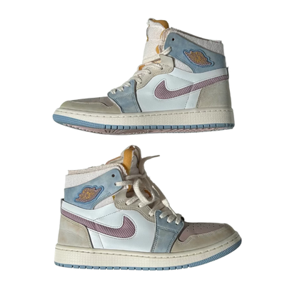 Jordan 1 High Zoom Air Comfort "Pink Oxford" (De Uso)