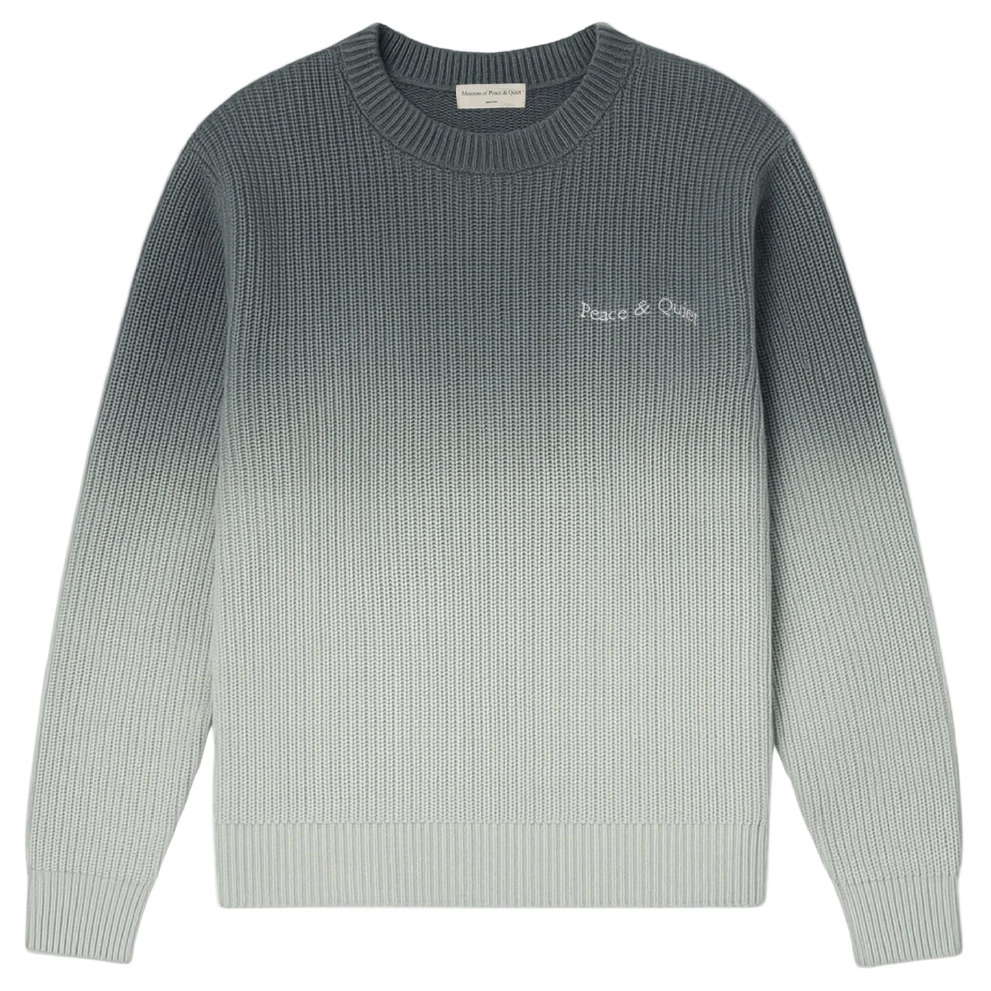 Wordmark Knit Sweater (Slate)