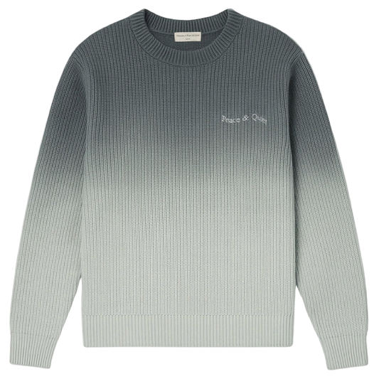 Wordmark Knit Sweater (Slate)