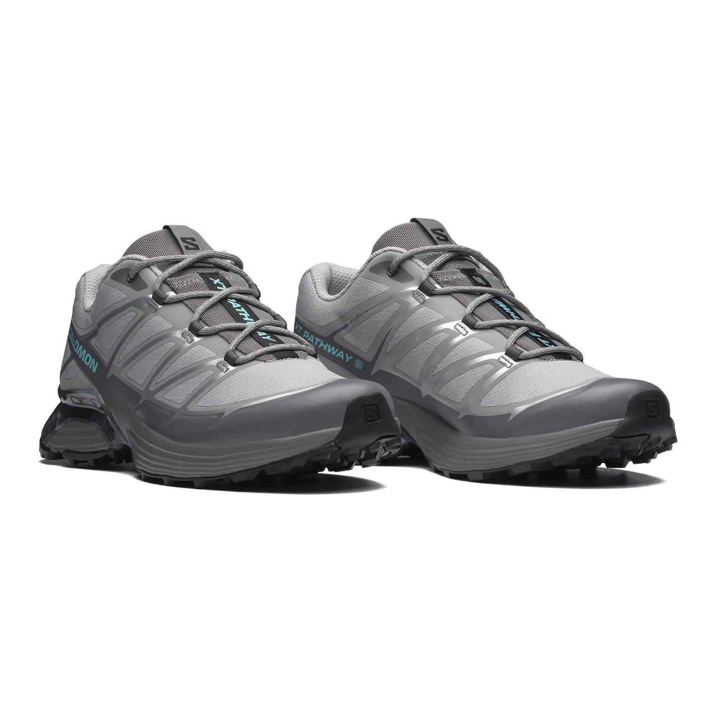 XT-Pathway 2 Concrete "Castlerock | Black | Blue Curacao"