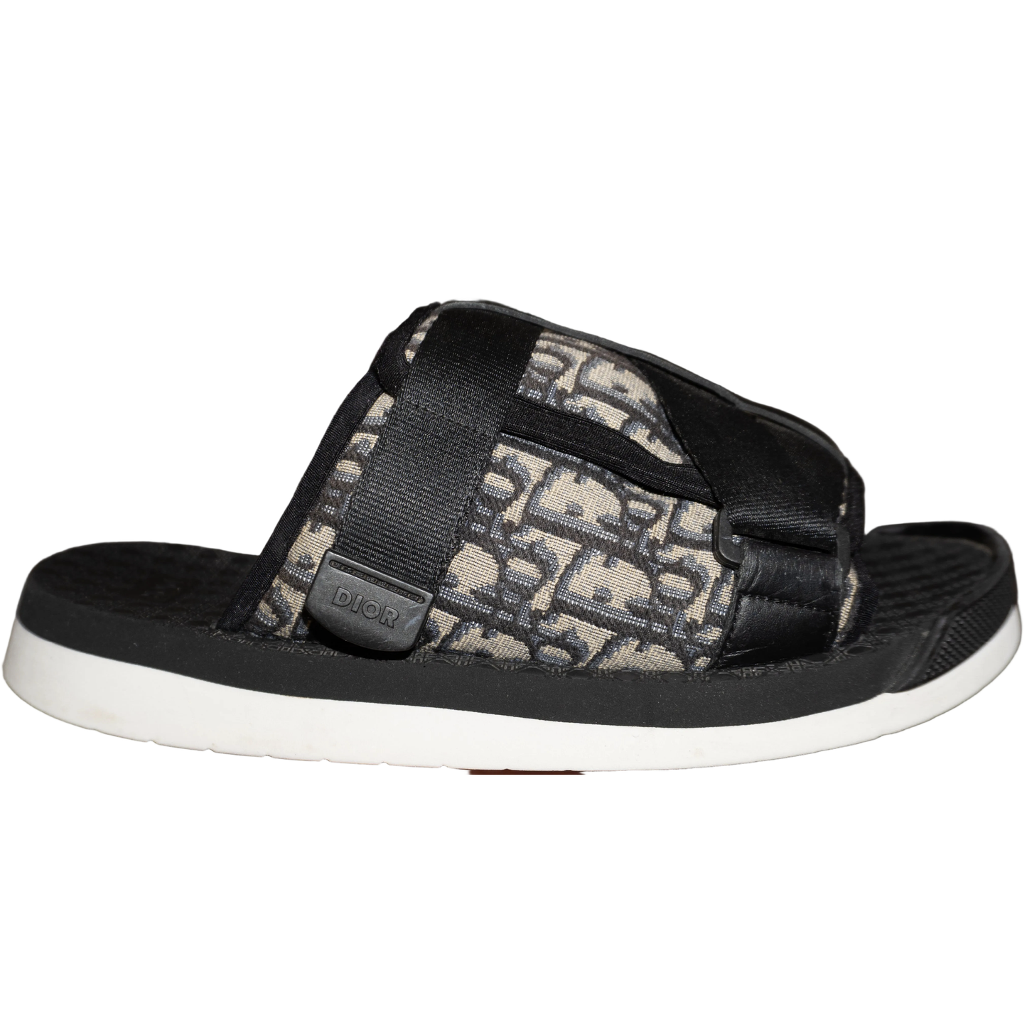 Alpha Sandal "Dior Oblique/Beige Black" (De Uso)
