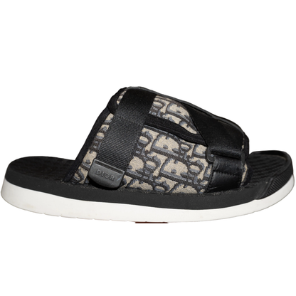 Alpha Sandal "Dior Oblique/Beige Black" (De Uso)
