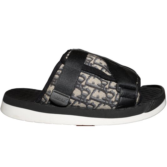 Alpha Sandal "Dior Oblique/Beige Black" (De Uso)