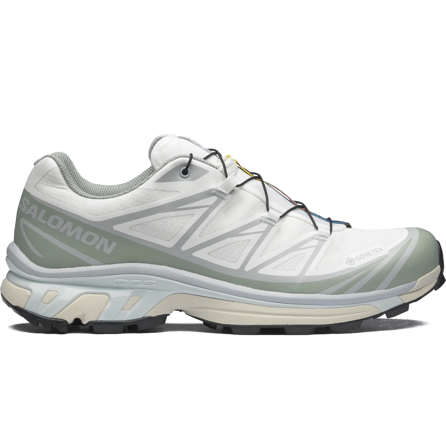 XT-6 GORE-TEX "White | Green Milieu | Ice Flow"