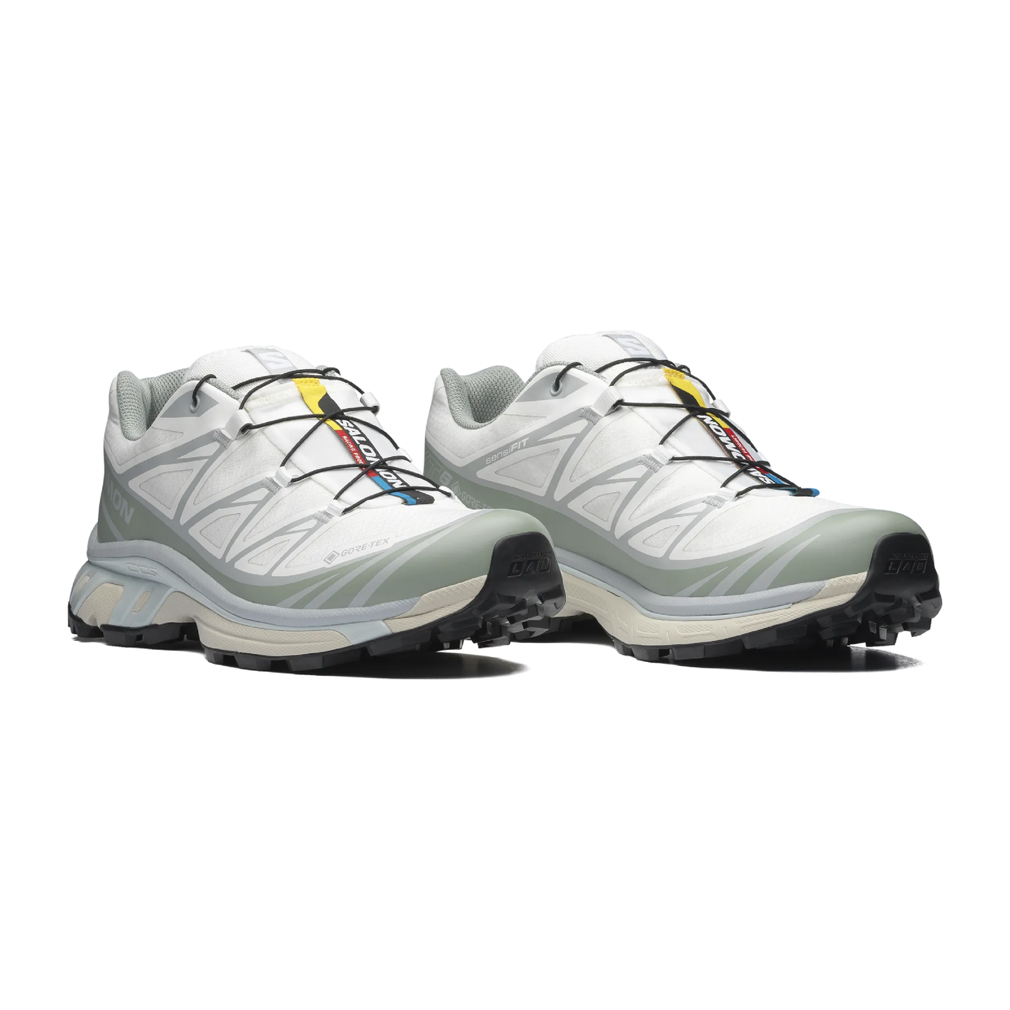 XT-6 GORE-TEX "White | Green Milieu | Ice Flow"