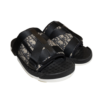 Alpha Sandal "Dior Oblique/Beige Black" (De Uso)
