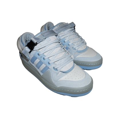 Bad Bunny x adidas Forum Buckle Low “Blue Tint” (De Uso)