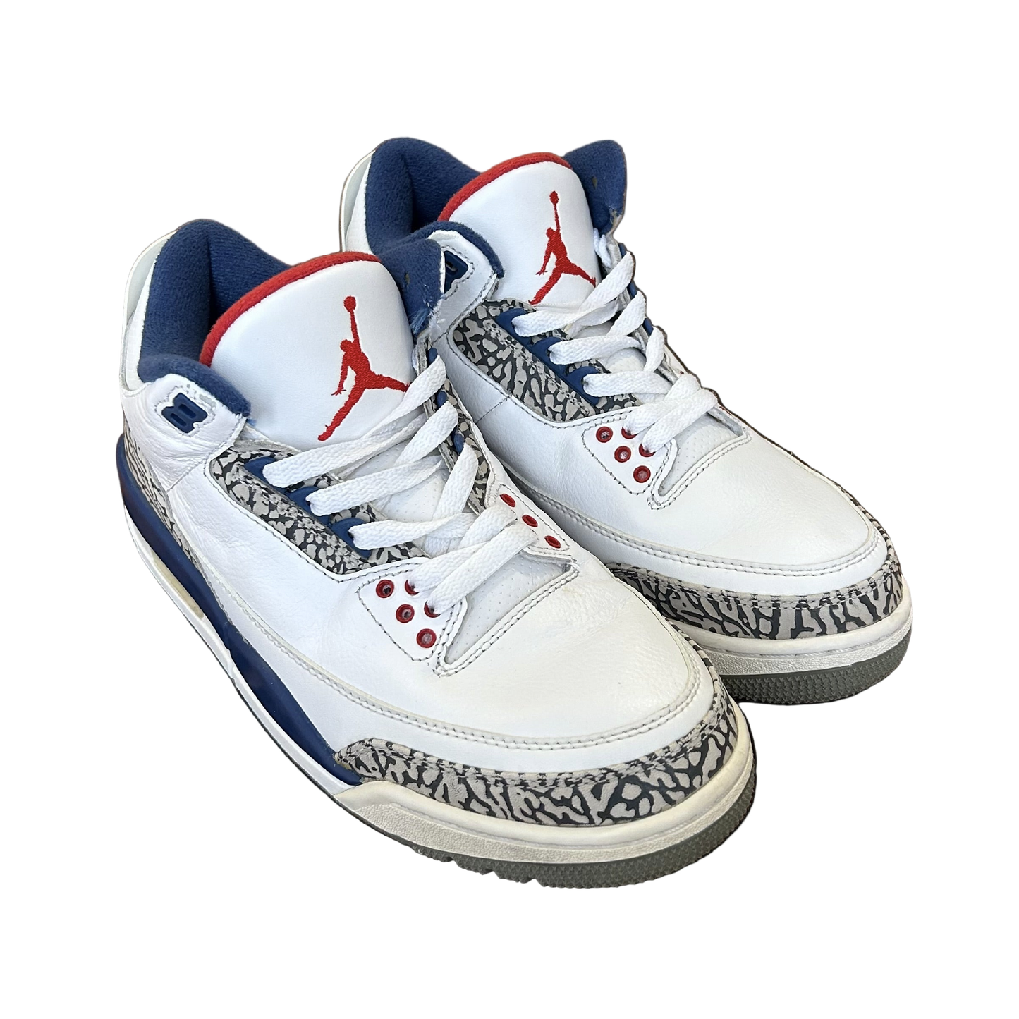 Jordan 3 Retro "True Blue" (De Uso)