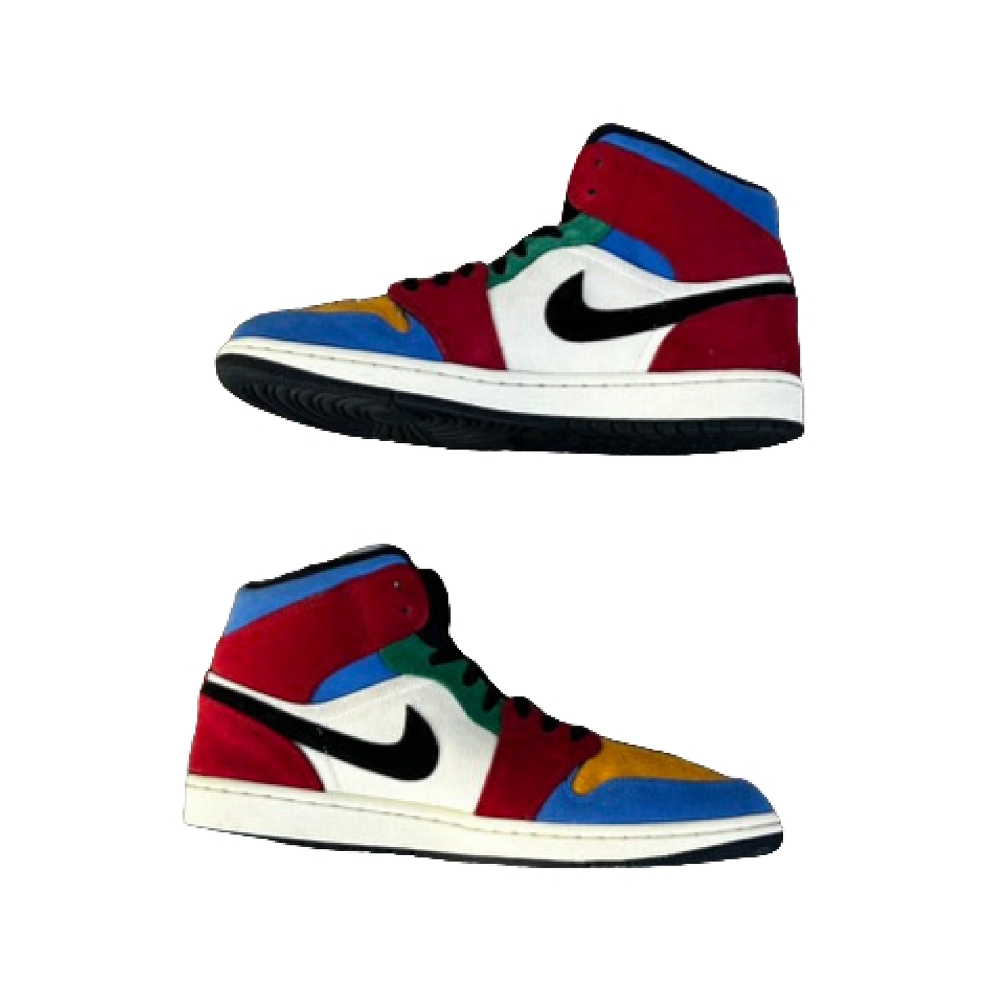 Jordan 1 Mid SE "Fearless" (De Uso)