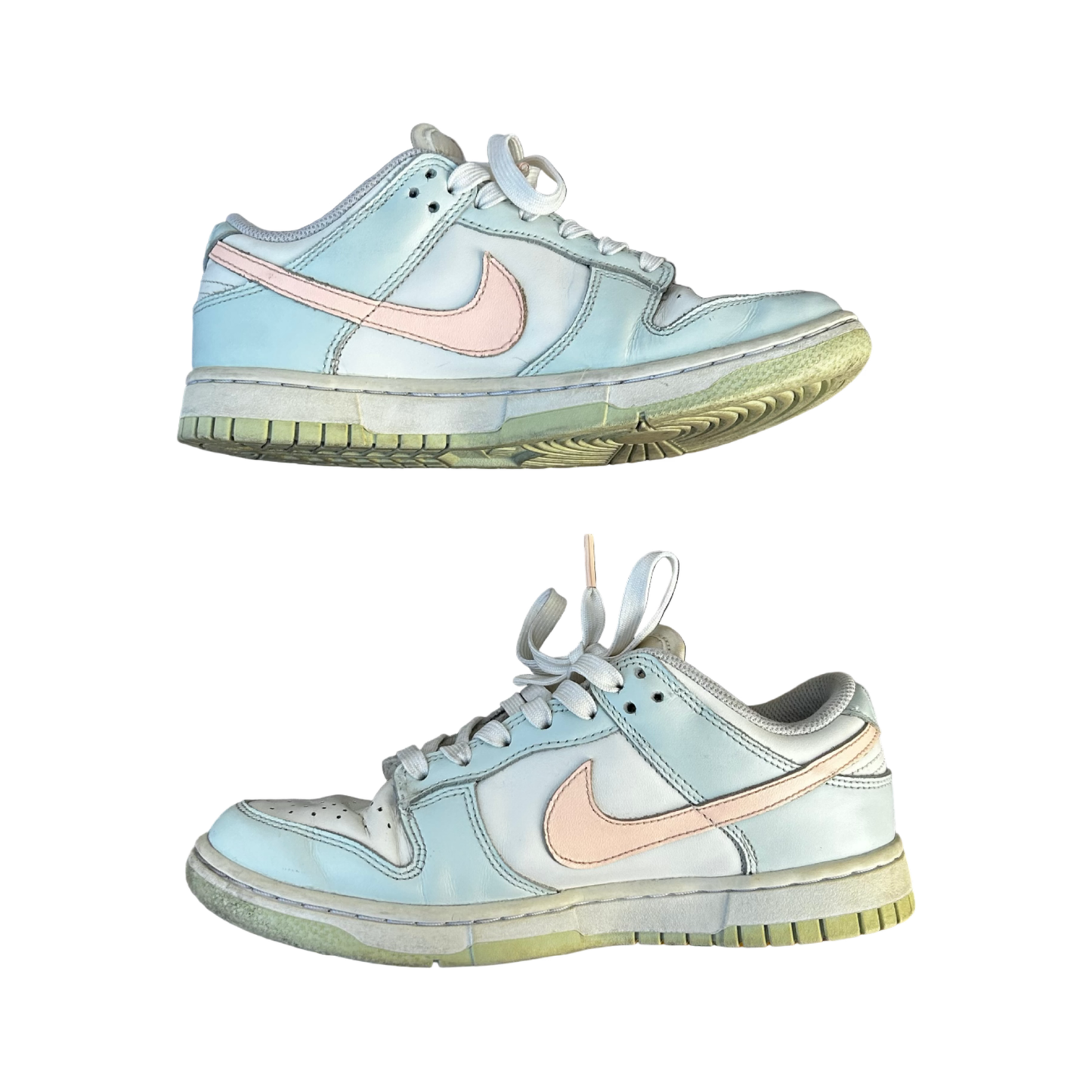 Dunk Low "Barely Green" (De Uso)