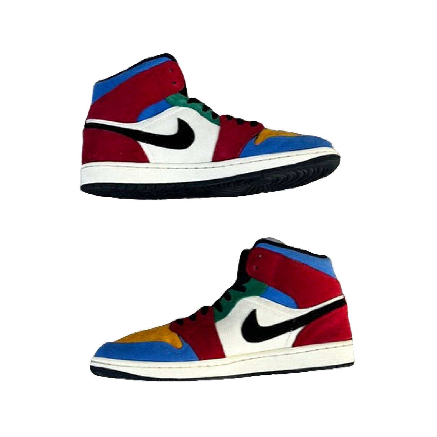 Jordan 1 Mid SE "Fearless" (De Uso)