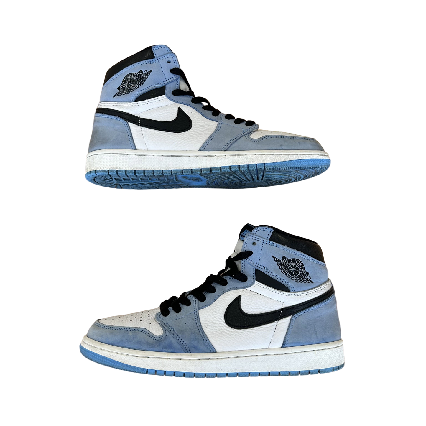 Jordan 1 Retro High "University Blue" (De Uso)