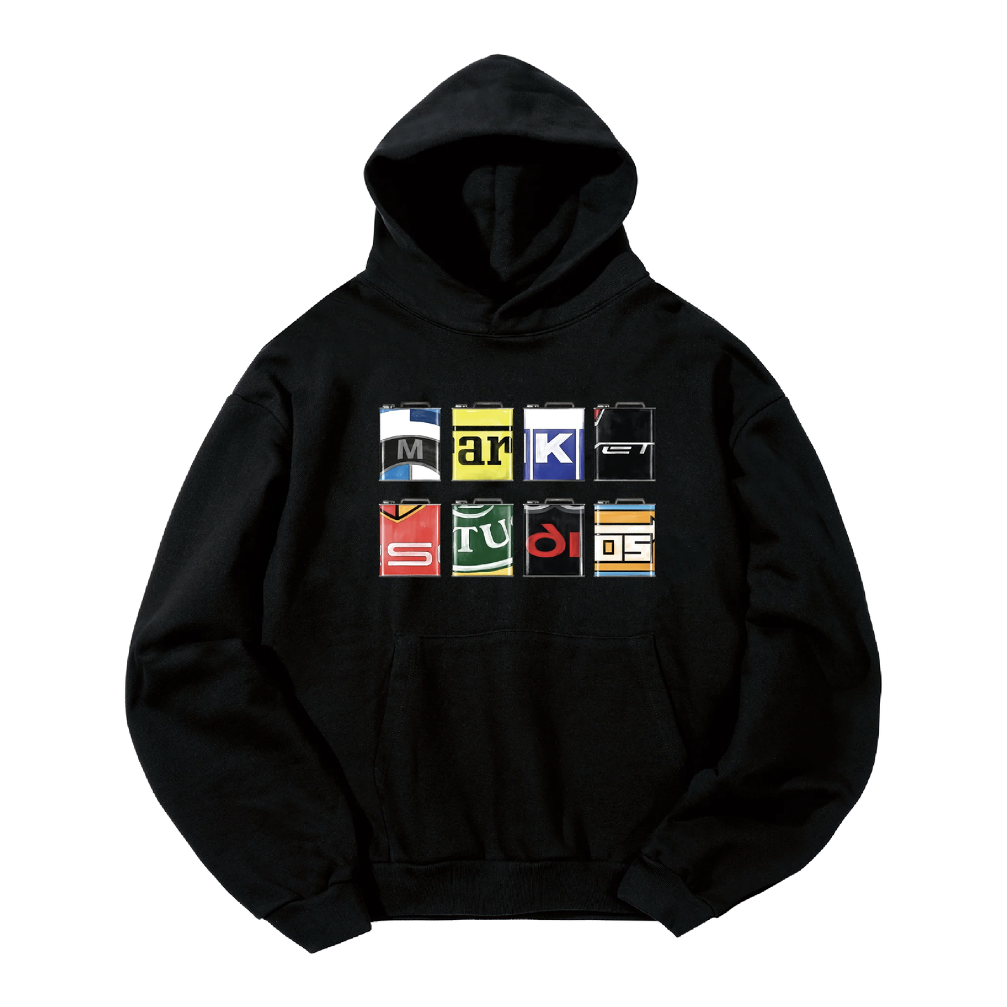 Oil Can Hoodie (Black)