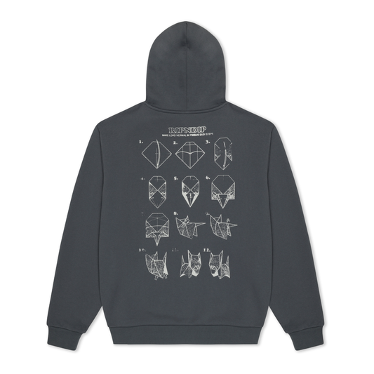 Origami Hoodie (Charcoal)