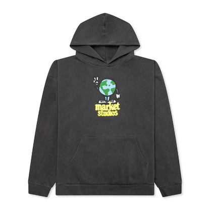 World Peace Hoodie (Washed Black)