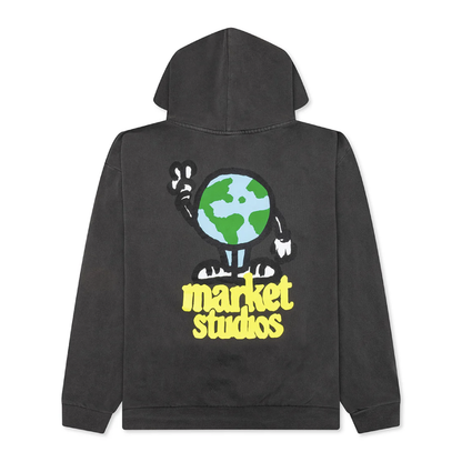 World Peace Hoodie (Washed Black)