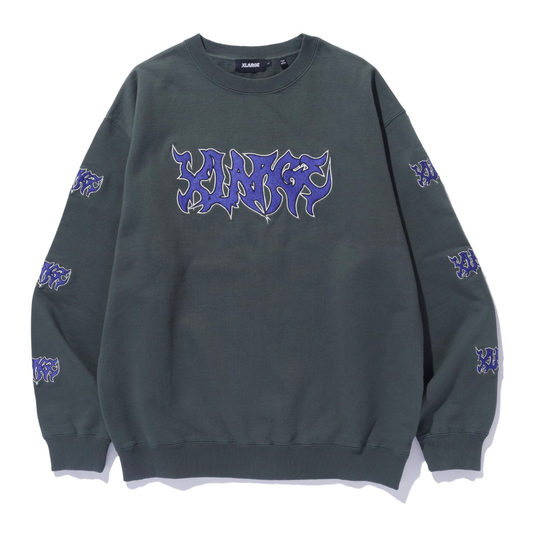 Metal Crewneck Sweatshirt (Green)