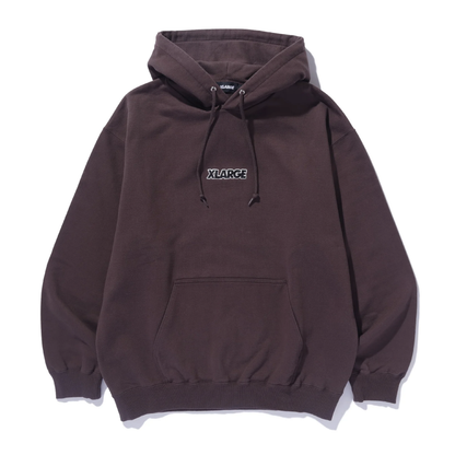 Standard Logo Hooded Sweatshirt (Brown)